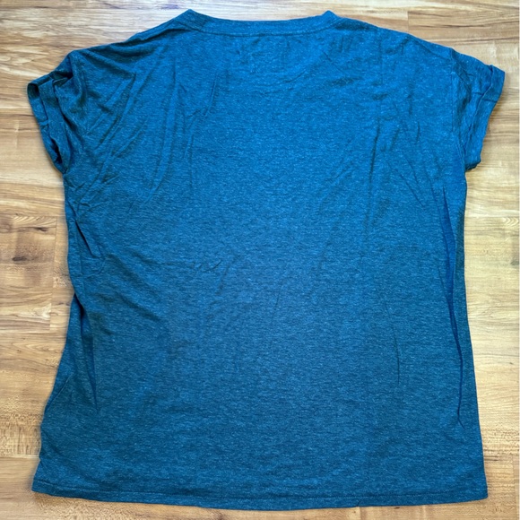 Prana Cozy Up T-Shirt - Atlantic Heather - Picture 2 of 3